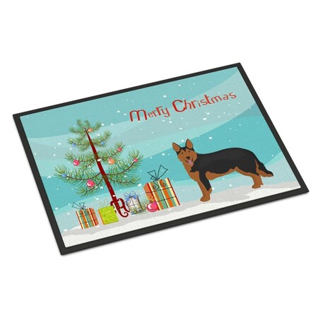 Carolines Treasures 18 x 27 in. Shollie No.2 Christmas Tree Indoor or Outdoor Mat CK3874MAT